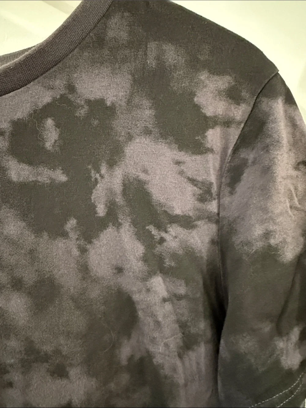 H&M organic cotton black & grey T-shirt